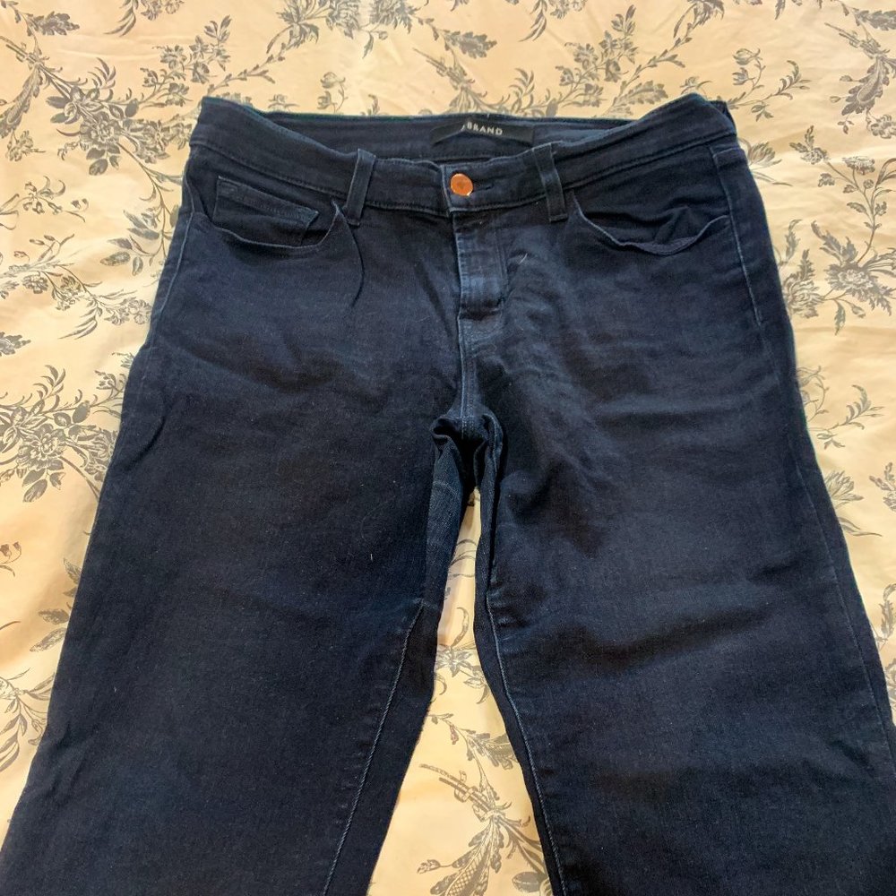 J BRAND MID RISE SKINNY 29R